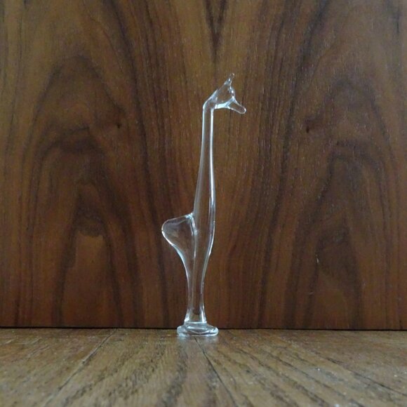 Vintage Glass Giraffe - Picture 4 of 5